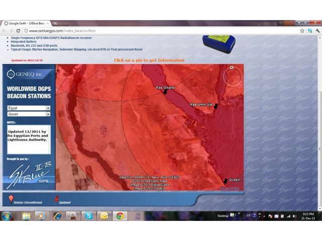 DGPS Egypt coverage circuls 4